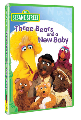 Sesame Street: Three Bears and a New Baby (DVD) Pre-Owned