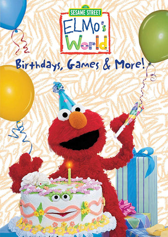 Sesame Street: Elmo's World - Birthdays, Games & More (DVD) Pre-Owned