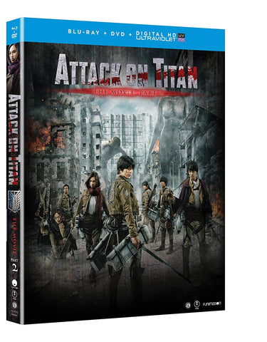 Attack on Titan: The Movie - Part 2 (Blu-ray + DVD) Pre-Owned