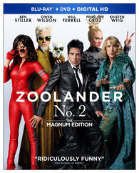 Zoolander No. 2: The Magnum Edition (Blu Ray Only) Pre-Owned: Disc and Case