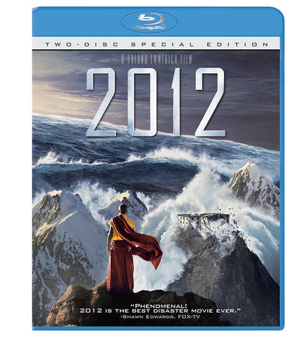 2012 (2-Disc Special Edition)  (Blu Ray) NEW