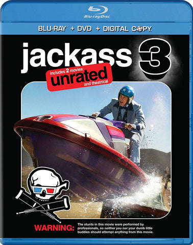 Jackass 3 (Blu-ray + DVD) Pre-Owned