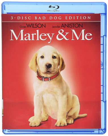 Marley & Me (Bad Dog Edition) (Blu Ray + DVD Combo) Pre-Owned