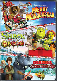Dreamworks Holiday Classics (Merry Madagascar / Shrek the Halls / Gift of the Night Fury)  (DVD) Pre-Owned