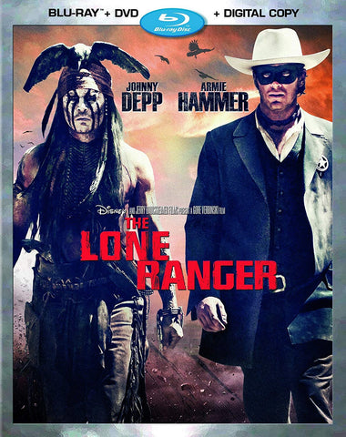 The Lone Ranger (2015) (Blu Ray + DVD Combo) Pre-Owned