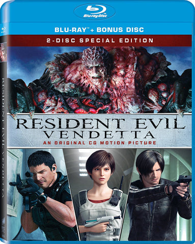 Resident Evil: Vendetta (Blu Ray) Pre-Owned: Disc and Case
