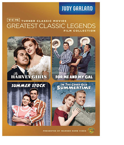 TCM Greatest Classics Legends: Judy Garland (The Harvey Girls / For Me and My Gal / Summer Stock / In The Good Old Summertime) (DVD) NEW