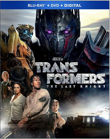 Transformers: The Last Knight (Blu Ray + DVD Combo) NEW