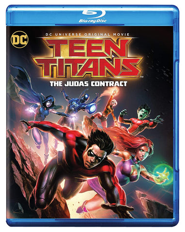 Teen Titans: Judas Contract (Blu-ray + DVD) Pre-Owned