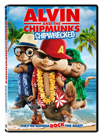 Alvin and the Chipmunks: Chipwrecked (DVD) Pre-Owned