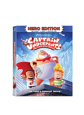 Captain Underpants: First Epic Movie (DVD ONLY) Pre-Owned: Disc Only
