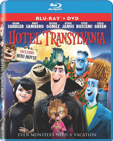 Hotel Transylvania (Blu Ray + DVD Combo) Pre-Owned