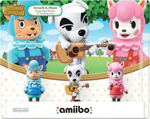 Animal Crossing Series 3-Pack Amiibo (Animal Crossing Series) NEW