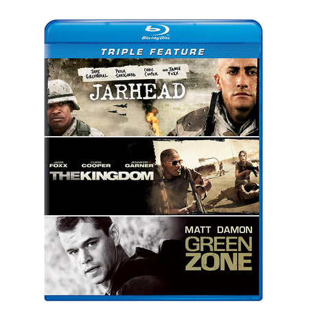 Jarhead / The Kingdom / Green Zone (Blu Ray) Pre-Owned