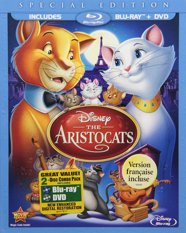 The Aristocats (Special Edition) (Blu-ray + DVD) Pre-Owned