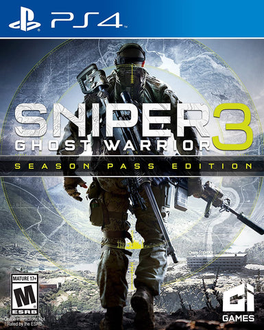 Sniper: Ghost Warrior 3  (Season Pass Edition) (Playstation 4) NEW
