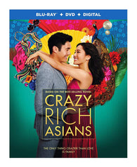 Crazy Rich Asians (Blu-ray + DVD) Pre-Owned