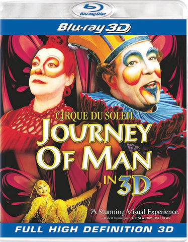 Cirque du Soleil: Journey of Man (Blu-ray) Pre-Owned