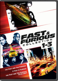 Fast & Furious Collection: 1, 2 & 3 (DVD) Pre-Owned: Disc(s) and Case