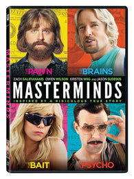 Masterminds (DVD) Pre-Owned: DVD and Case