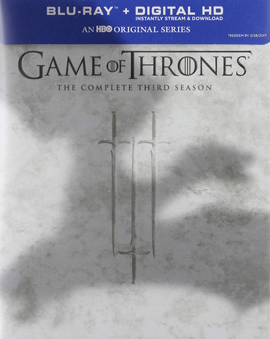 Game of Thrones: Season 3 (Blu Ray) Pre-Owned