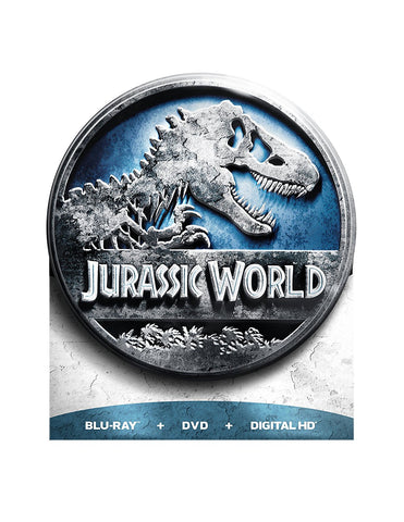 Jurassic World (Limited Collector's Edition) (Blu Ray + DVD Combo) Pre-Owned: Discs and Tin Case