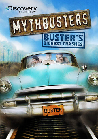 Mythbusters: Buster's Biggest Crashes (DVD) NEW