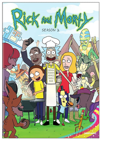 Rick and Morty: Season 2 (DVD) Pre-Owned