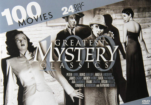 Greatest Mystery Classics: 100 Movies (DVD) NEW