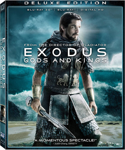 Exodus: Gods & Kings (Blu-ray 3D + Blu-ray) Pre-Owned