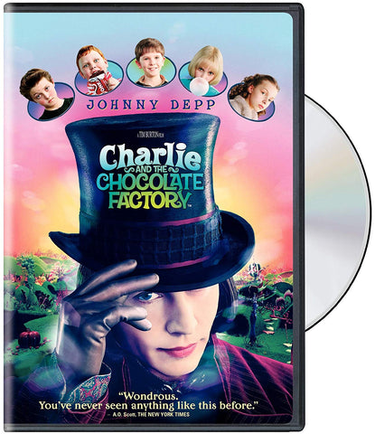 Charlie and the Chocolate Factory (2005) (DVD) NEW
