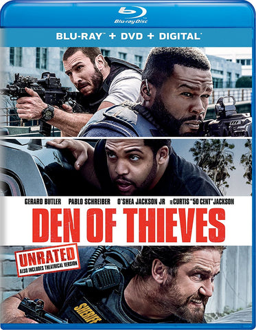 Den of Thieves (Blu Ray + DVD Combo) Pre-Owned