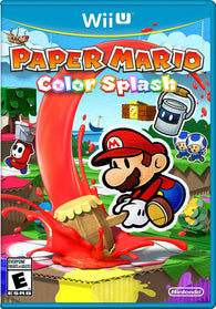 Paper Mario Color Splash (Nintendo Wii U) NEW