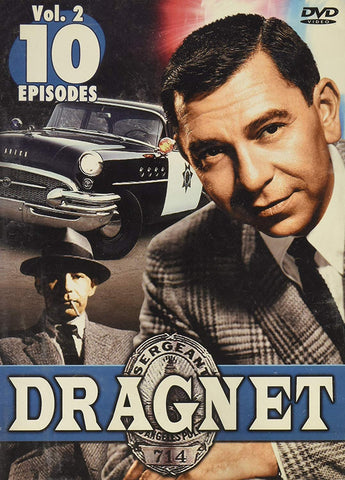 Dragnet Vol. 2: 10 Episodes (DVD) NEW