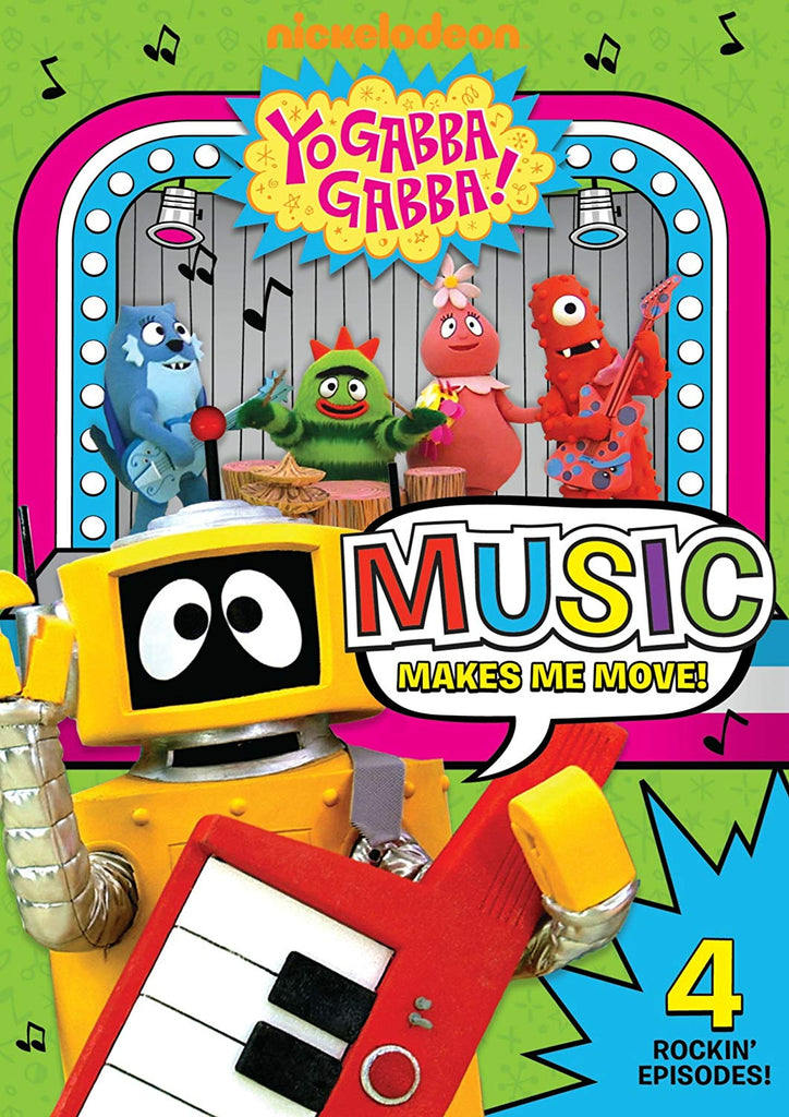 Yo Gabba Gabba!: Music Makes Me Move (DVD) Pre-Owned – Grumpy Bob's Emporium