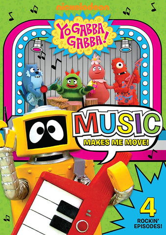 Yo Gabba Gabba!: Music Makes Me Move (DVD) Pre-Owned