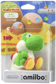 Yarn Yoshi - Green (Yoshi's Woolly World) Amiibo (Nintendo) NEW