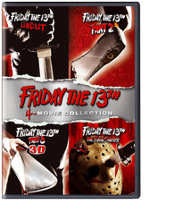 Friday the 13th 4-Movie Collection Friday the 13th Uncut / Friday the 13th Part 2 / Friday the 13th Part 3 / Friday the 13th Final Chapter (DVD) Pre-Owned: Disc(s) and Case