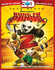 Kung Fu Panda 2 (Blu-ray 3D/BR + DVD) Pre-Owned