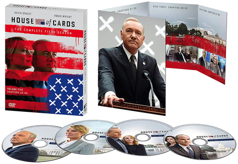 House of Cards: Season 5 (DVD) Pre-Owned: Discs and Box