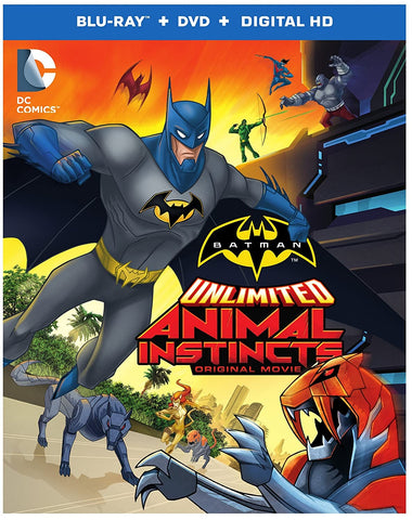 Batman Unlimited:Animal Instincts (Blu-ray + DVD) Pre-Owned