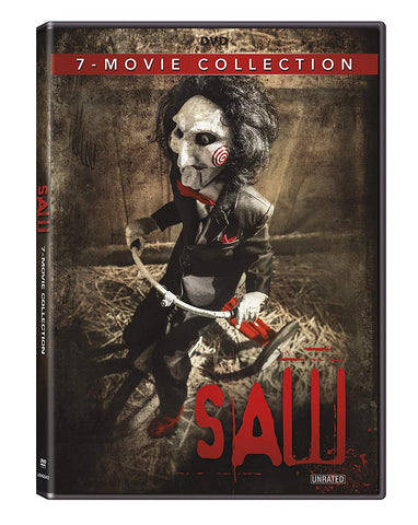 Saw 1 2 3 4 5 6 7: The Complete Movie Collection (DVD) Pre-Owned
