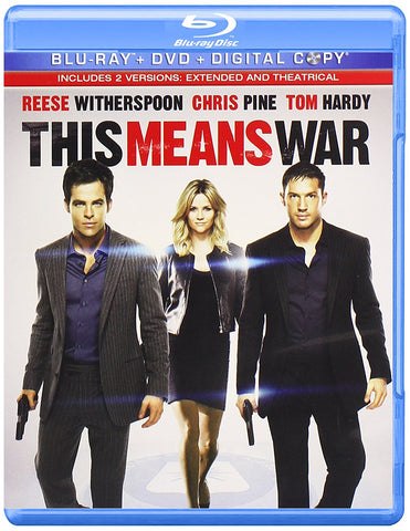 This Means War (Blu Ray + DVD Combo) Pre-Owned