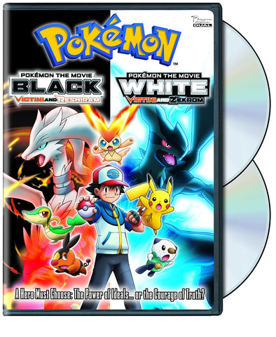 Pokemon (Black - Victini and Reshiram / White - Victini and Zekrom) (DVD) NEW