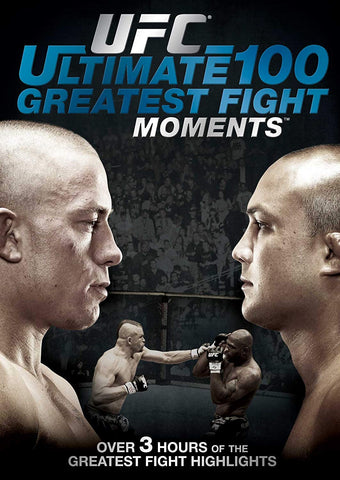 UFC: The Ultimate 100 Greatest Fight Moments (DVD) Pre-Owned