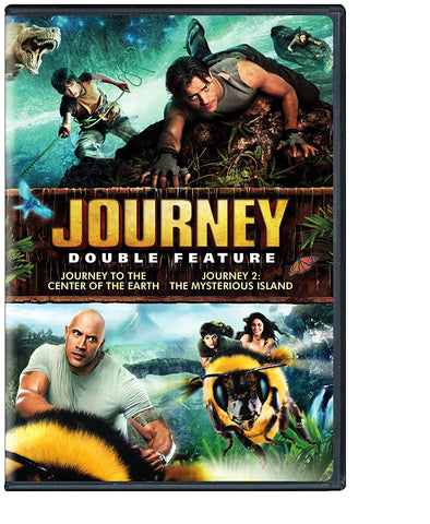 Journey Double Feature (Journey to the Center of the Earth / Journey 2: The Mysterious Island) (DVD) Pre-Owned