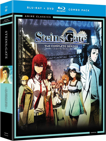 Steinsgate: Complete Series Classic (Blu Ray + DVD Combo) NEW