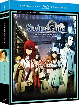 Steins Gate: Complete Series Classic (Blu Ray & DVD Combo / Anime) NEW