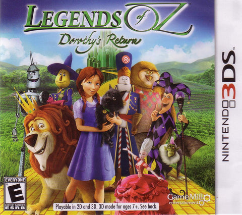 Legends of Oz: Dorothy's Return (Nintendo 3DS) NEW