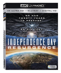 Independence Day Resurgence (4K Ultra HD + Blu Ray Combo) Pre-Owned: Discs and Case